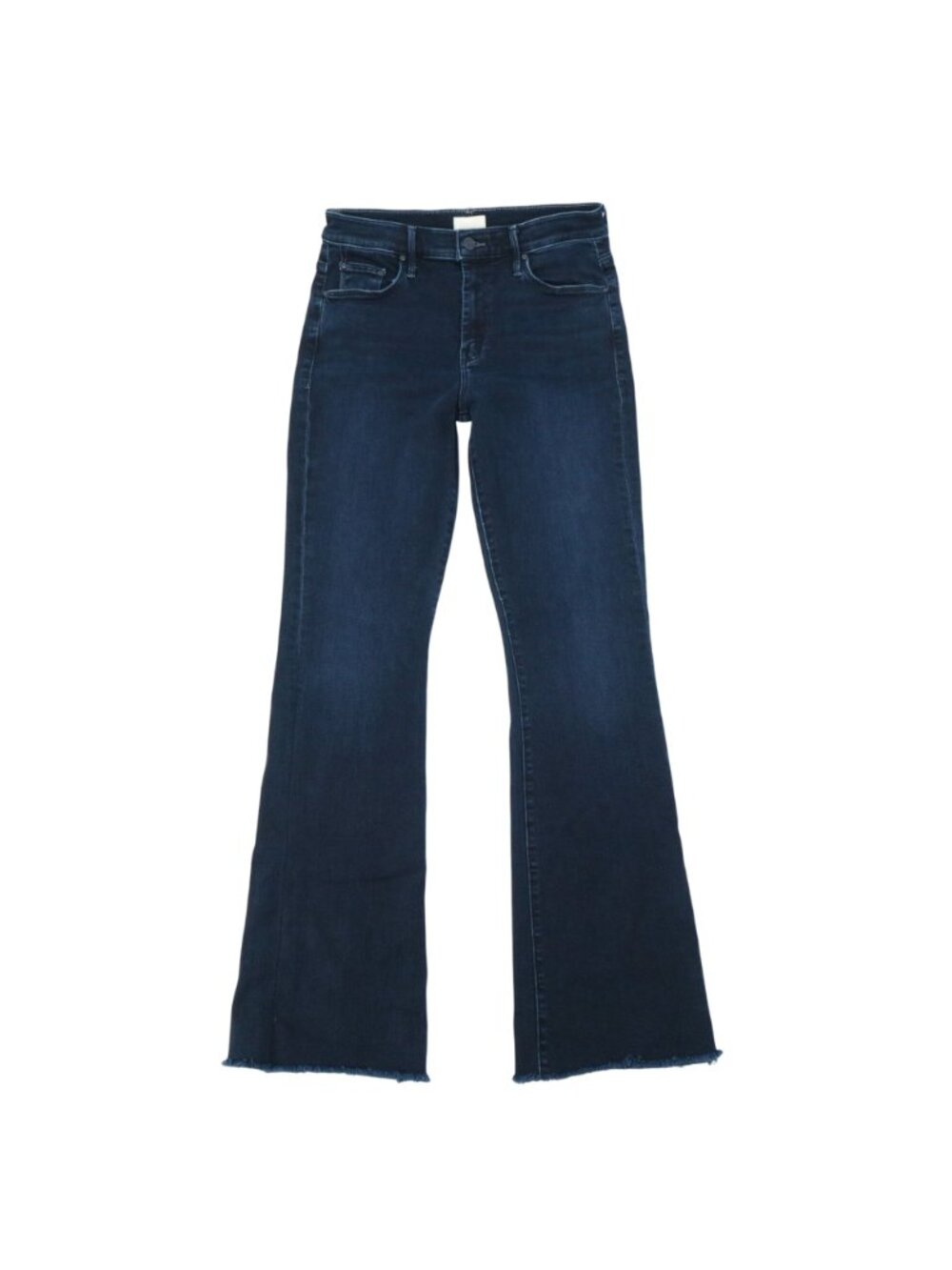 Mother The Weekender Fray Chip On My Shoulder Mid Rise Flare Jeans 29 - Picture 3 of 9
